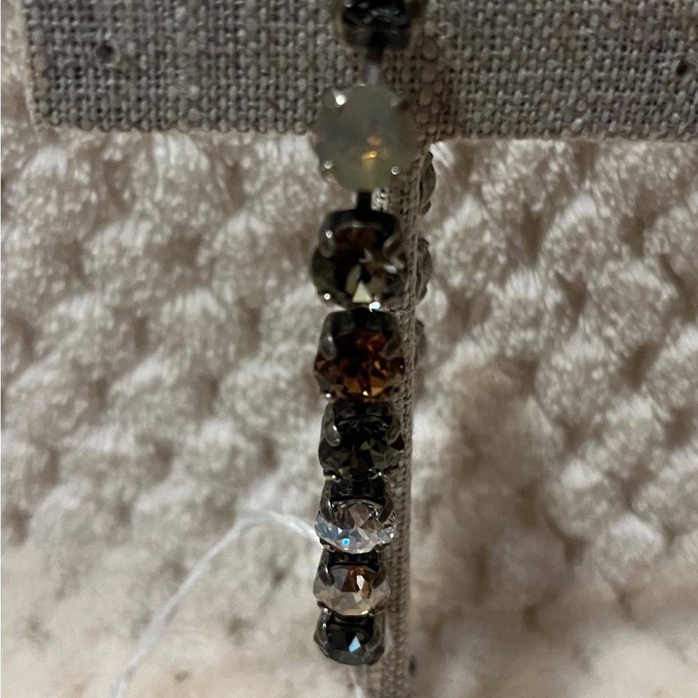 SWAROVSKI CREME BRÛLÉE CRYSTAL HANDCRAFTED BRACELET IN MULTI COLORED STONES NWT!